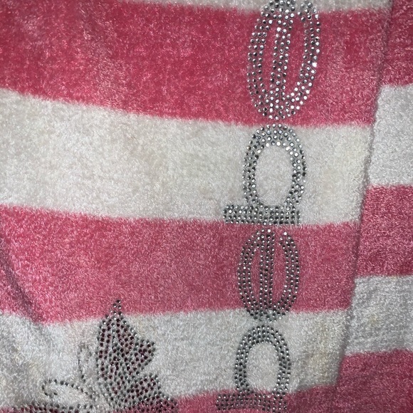 Bebe Scarf Pink/White One Size - Picture 2 of 2